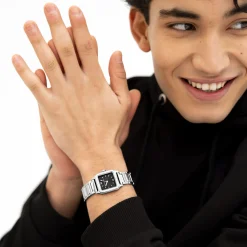 Tresor Silver Black Bold Steel
