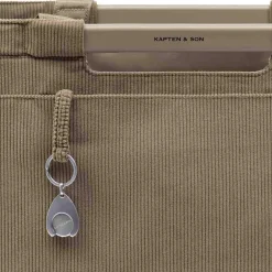 Vaasa Shopping Basket Cord Dusty Khaki