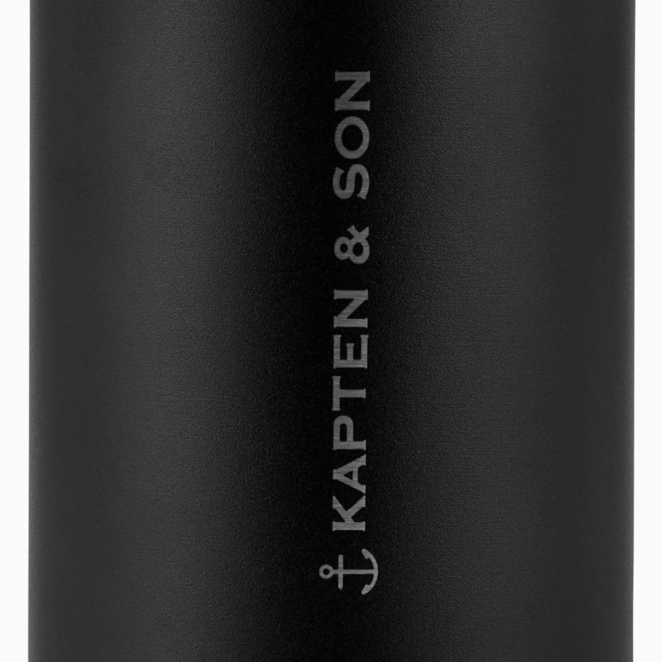 Water Bottle Steel Black