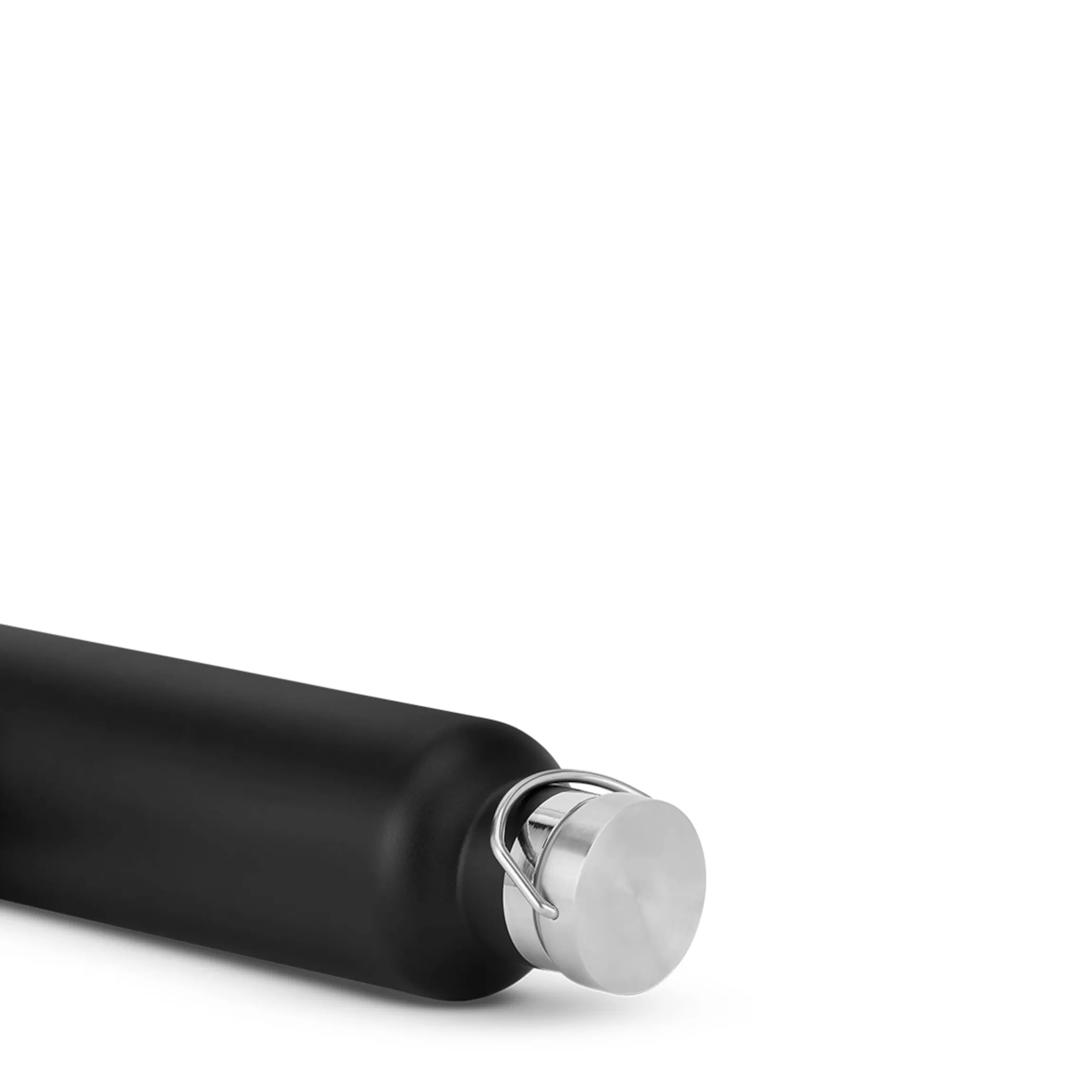 Water Bottle Steel Black