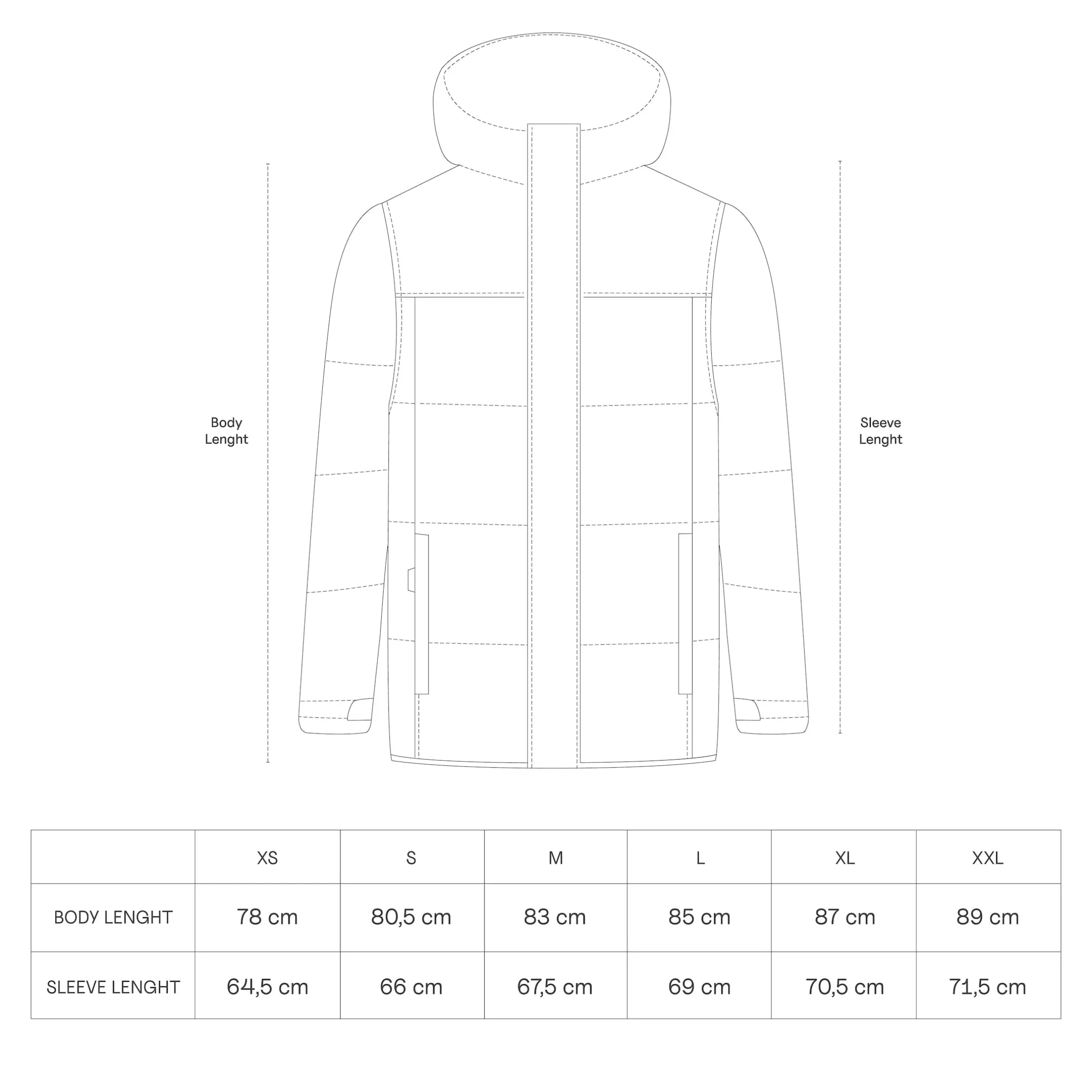Winter Puffer Jacket Sandstone