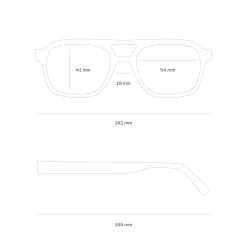 Zurich Edge Crystal Tortoise Brown